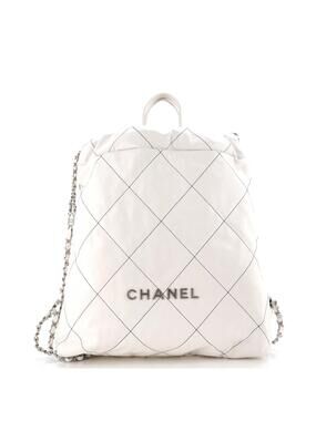 Chanel 22 Chain Backpack Quilted #312416C34B
